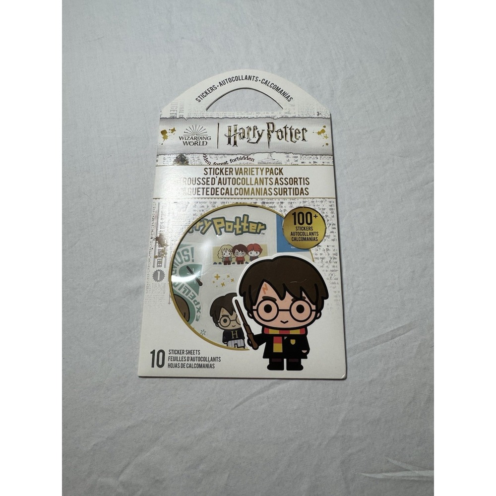 Harry Potter Sticker Variety Pack 10 Sheets 100+ Stickers Wizarding World New